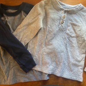 Cat and Jack long sleeve shirts